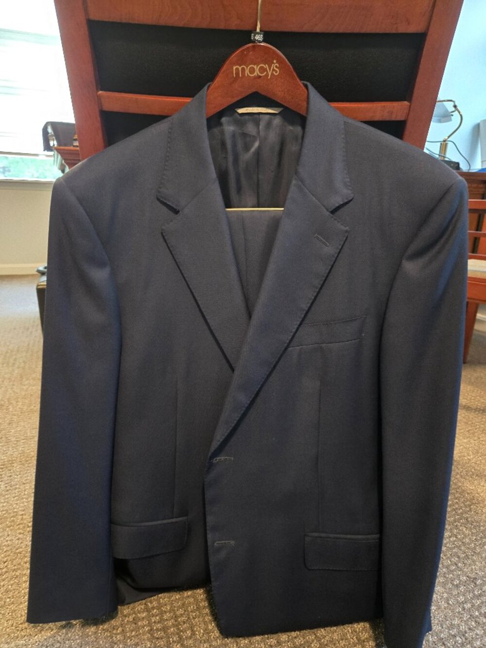 Canali Suit Navy Blue